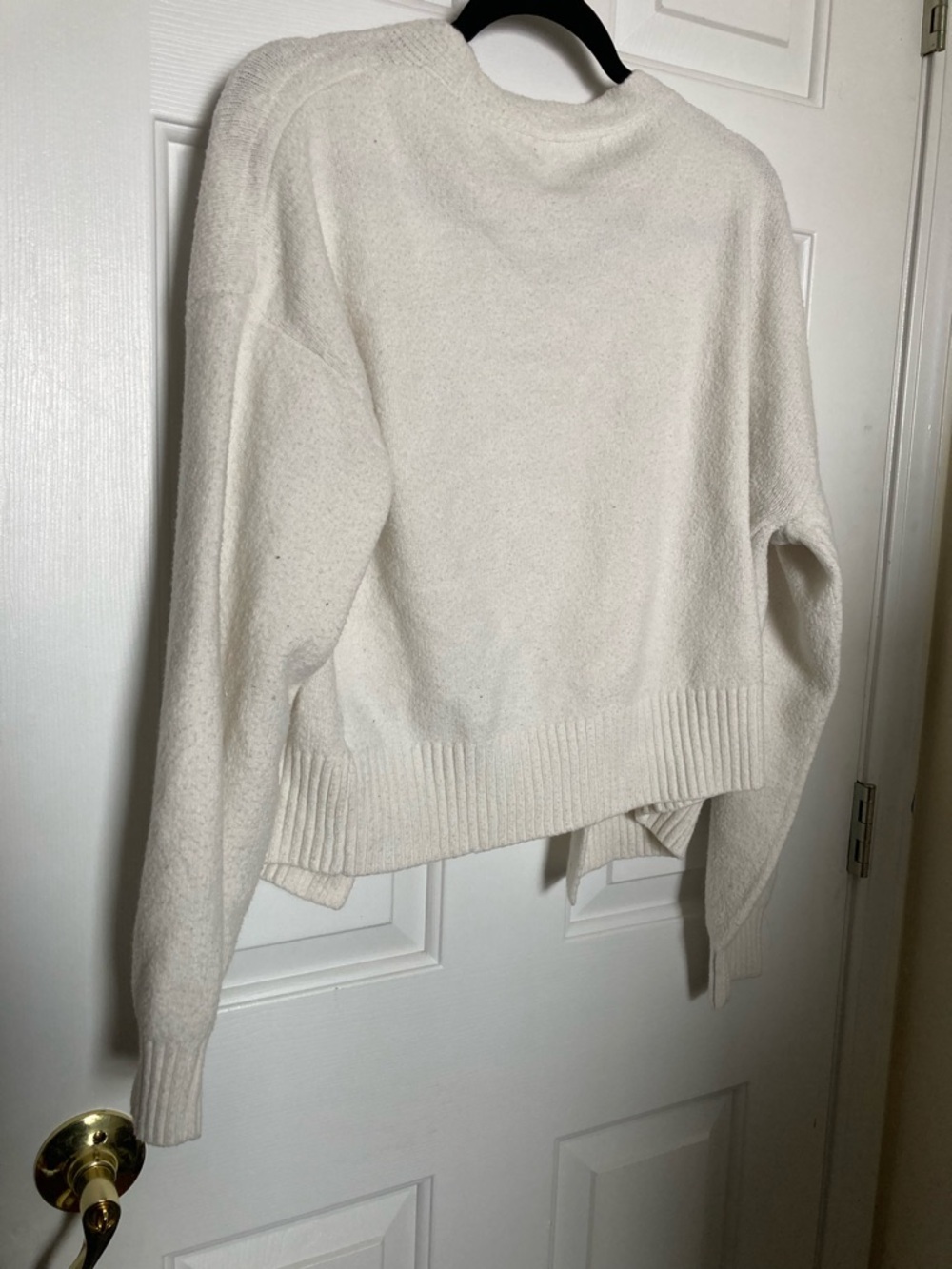 Almost Famous Cream Button-Front Cardigan - Picture 4 of 4